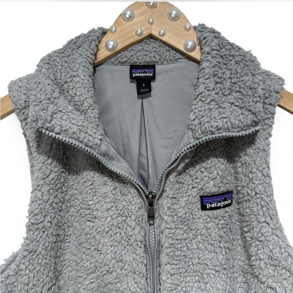 Patagonia Women's Los Gatos Fleece Vest, Grey, Small Gorpcore Cabincore Outdoors - Picture 3 of 10
